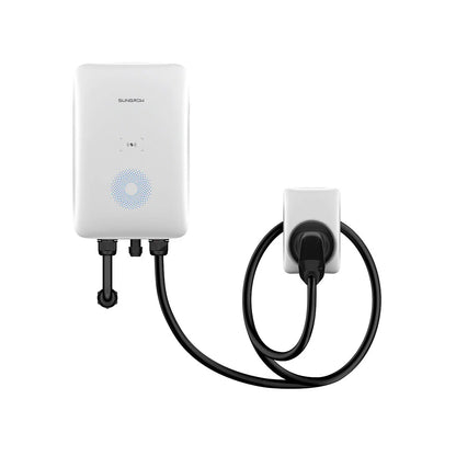 SUNGROW Wallbox 11 kWh AC EV AC011E-01 – Estación de carga con conector tipo 2 y cable de 7 m