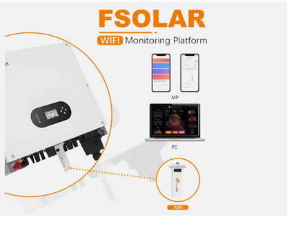 Inversor híbrido monofásico Felicity T-REX-5KLP1G01 de 5 kW