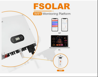 Inversor híbrido monofásico Felicity T-REX-6KLP1G01 de 6 kW