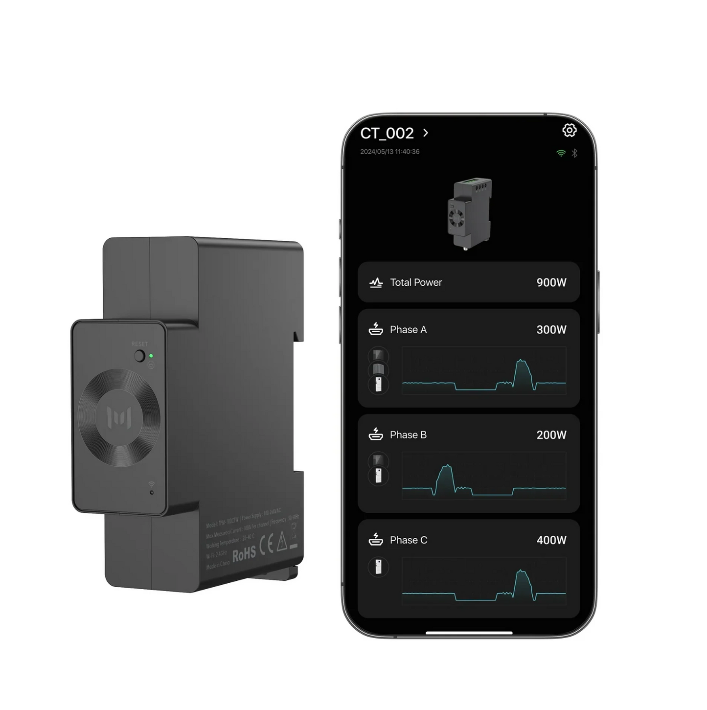 Marstek Smart Meter CT002 | Medidor Energia