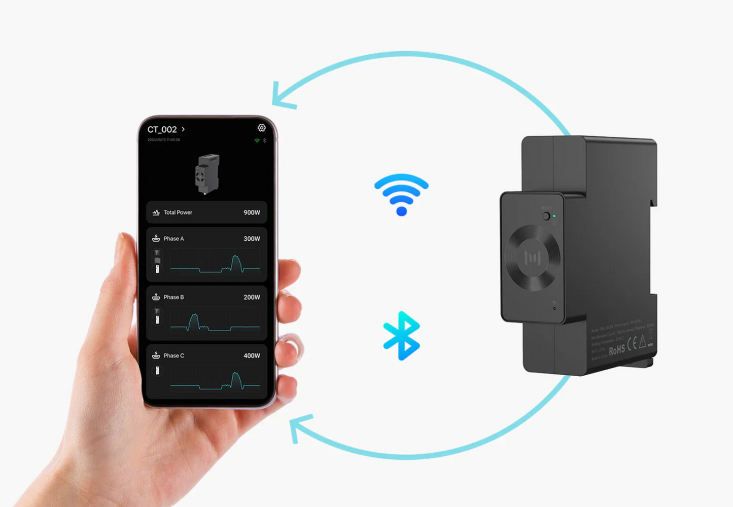 Marstek Smart Meter CT002 | Medidor Energia