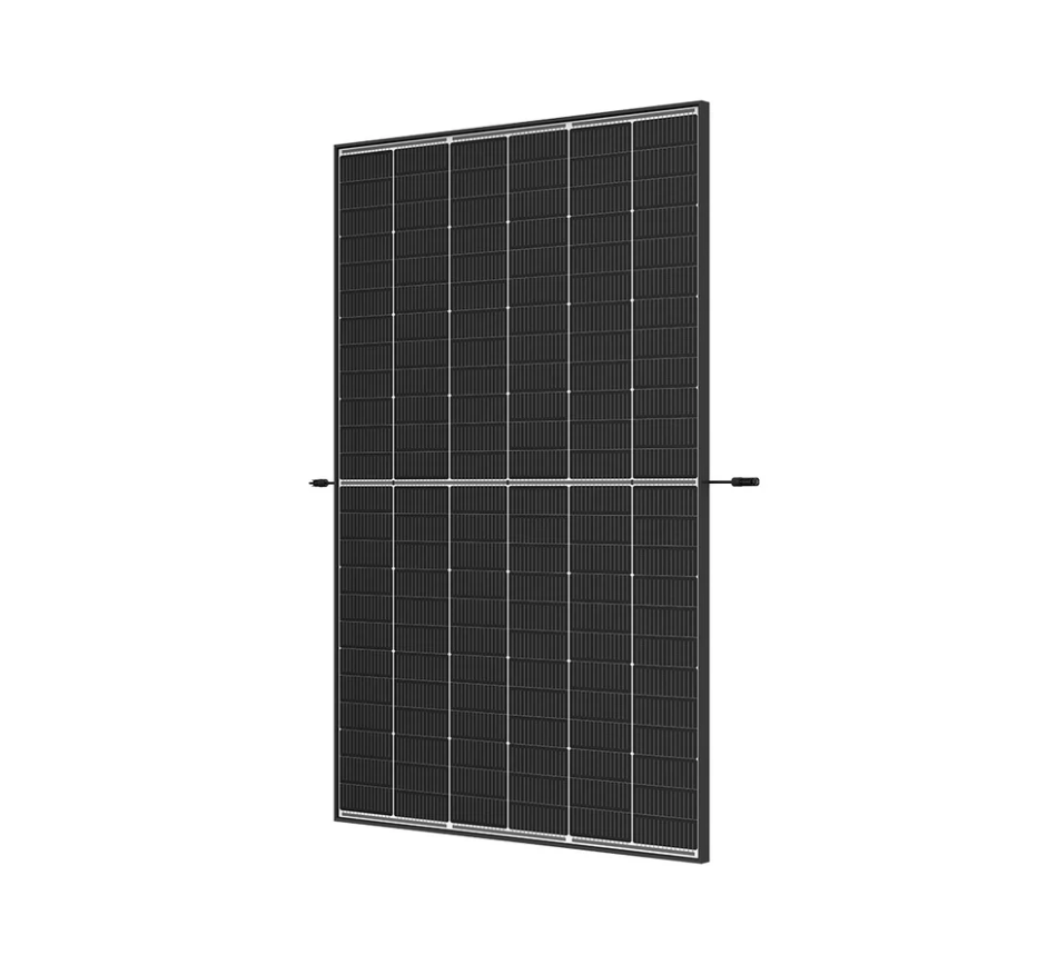 Painel Solar Trina Vertex S+ 455W | Black Frame Vidro Duplo