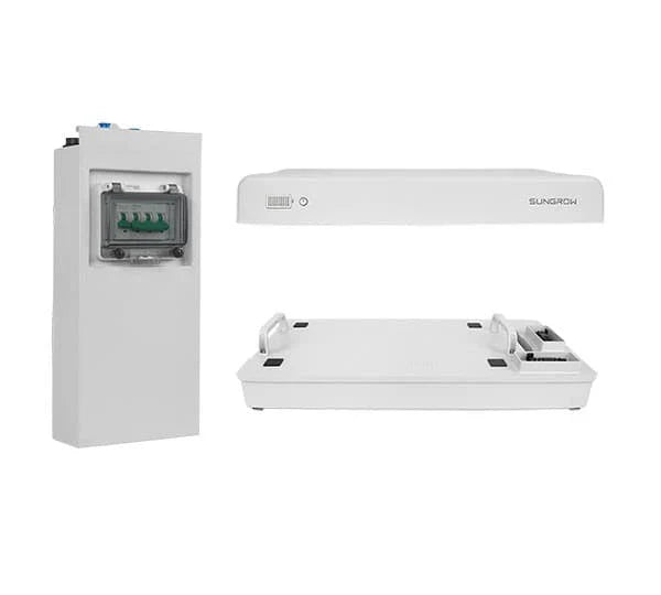 Base de Bateria Sungrow SBR com BCU, BMS e Acessórios