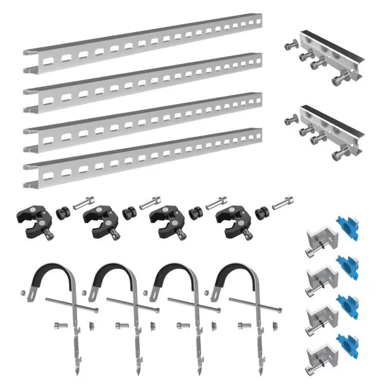 Sistema Solar Plug-in Growatt MIC 800W 0,8kW com Painel Solar de 800W, Suportes, WiFi-Stick, Growatt