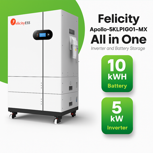 Felicity Apollo-5KLP1G01-MX All in One (Inversor de 5 kW e Bateria de 10 kWh)