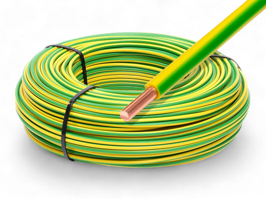 Cabo Terra Flexível 6mm² terra - 100 metros