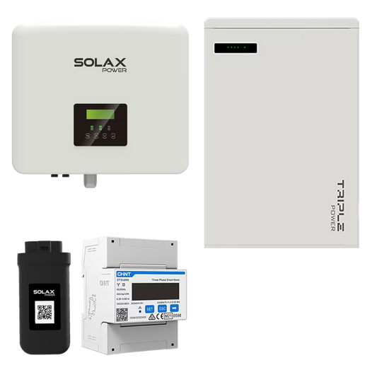SolaX X1 G4 Inversor Híbrido 3,7 kW com Bateria Solar T58 5,8 kWh – Conjunto Completo